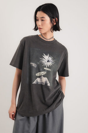 スタニングルアー/STUNNING LUREの【予約販売】KUROiro TEE ROUND SHAPE S/S TEE with M!DOR! 2(110100/110102)