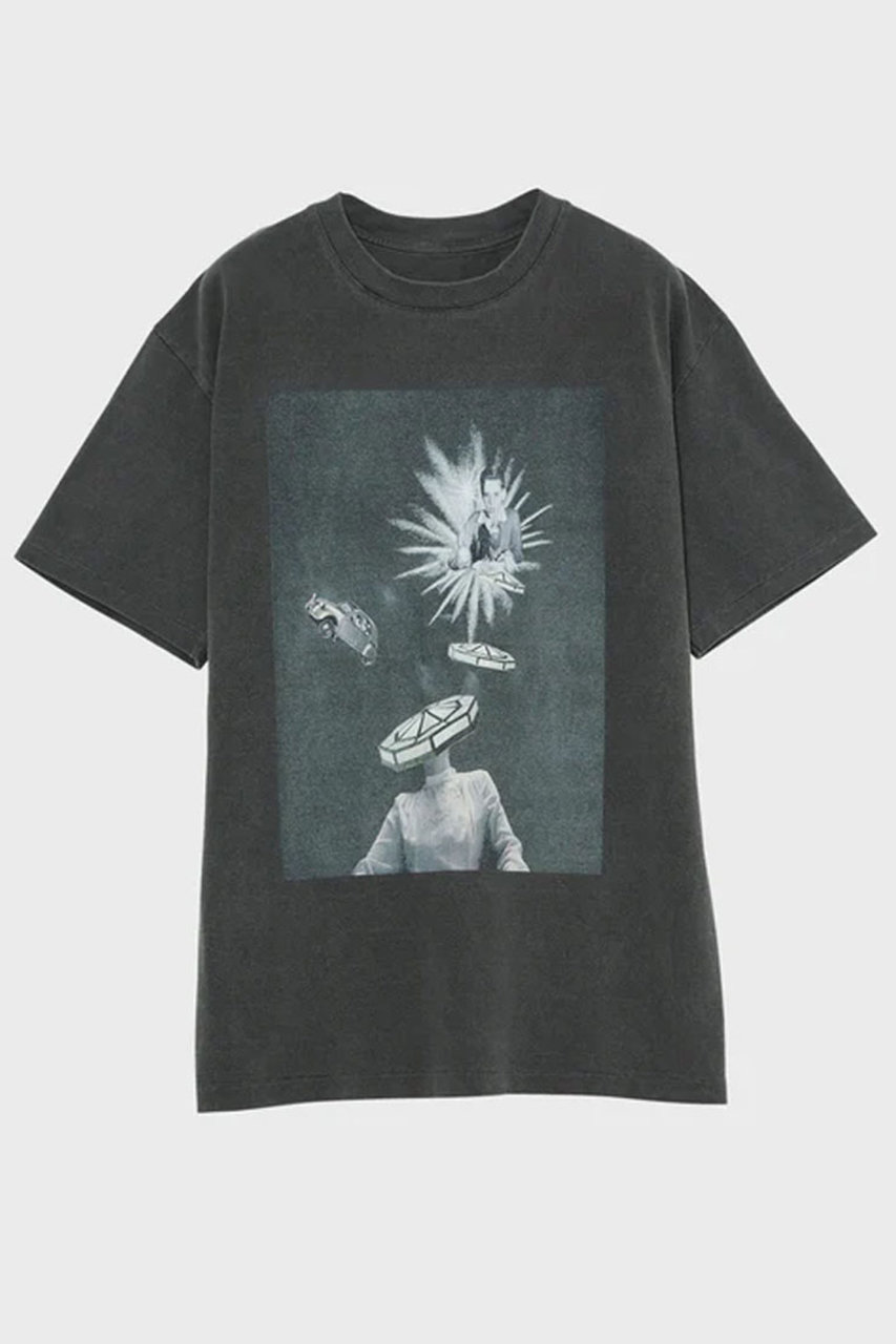 KUROiro TEE ROUND SHAPE S/S TEE with M!DOR! 2