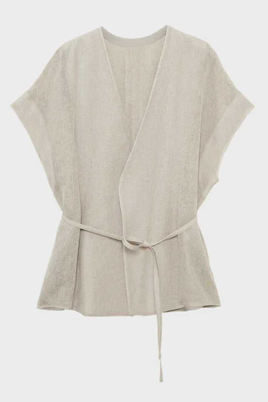 メッシュハオリブラウス