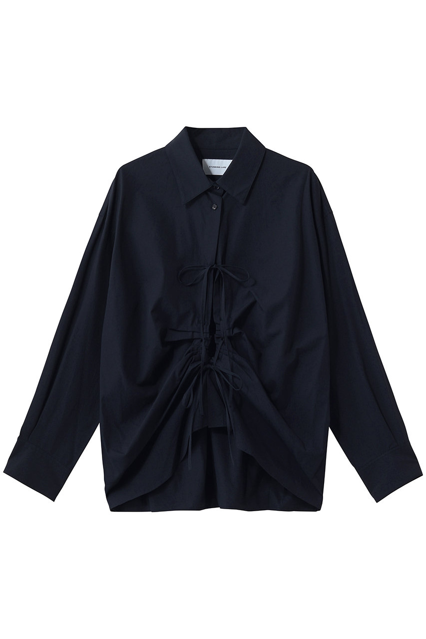 スタニングルアー/STUNNING LUREのフロントタックシャツ(ネイビー/111180052600)