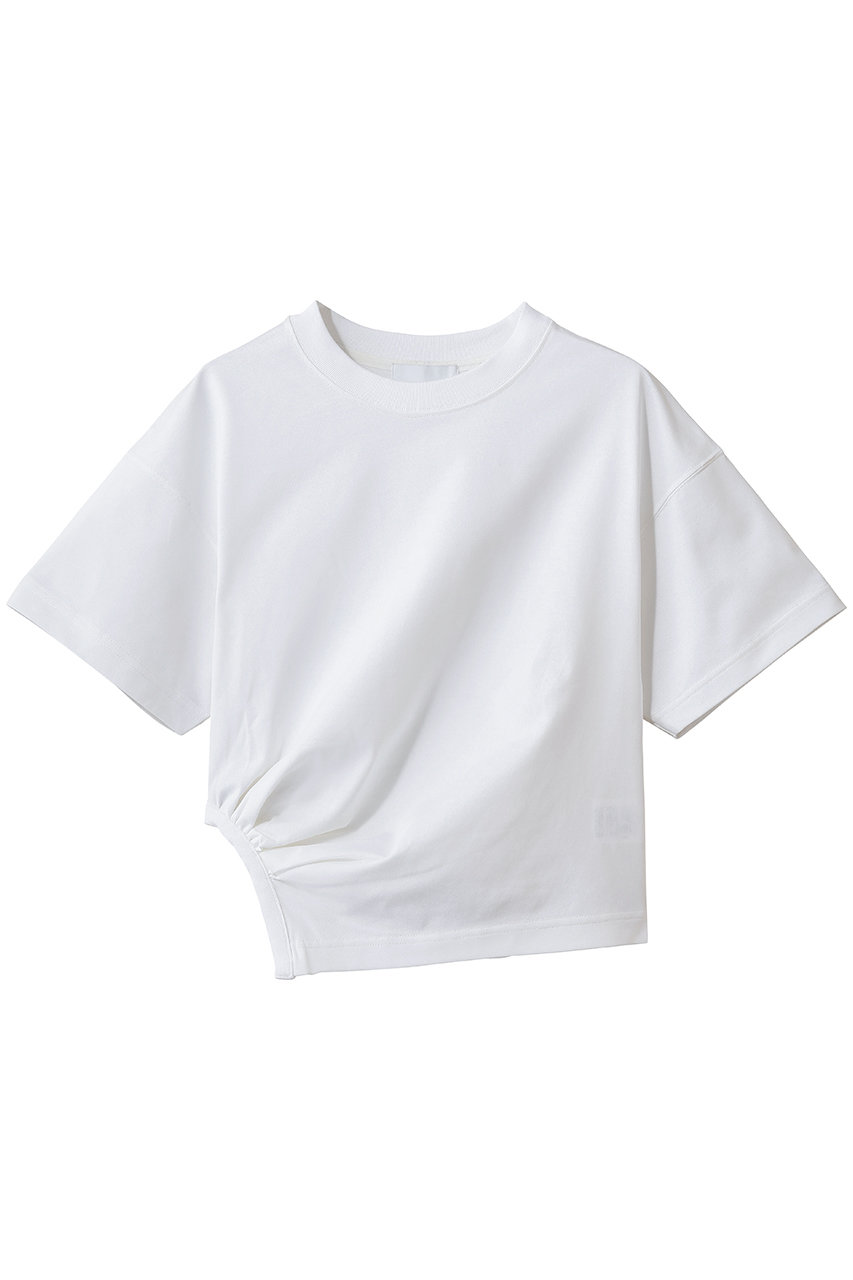 スタニングルアー/STUNNING LUREのサイドギャザーTシャツ(ホワイト/112580192600)
