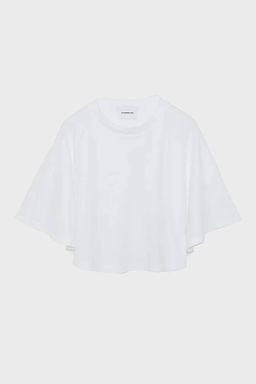 スタニングルアー/STUNNING LUREのアルビニサーキュラーTシャツ(ホワイト/112580272600)