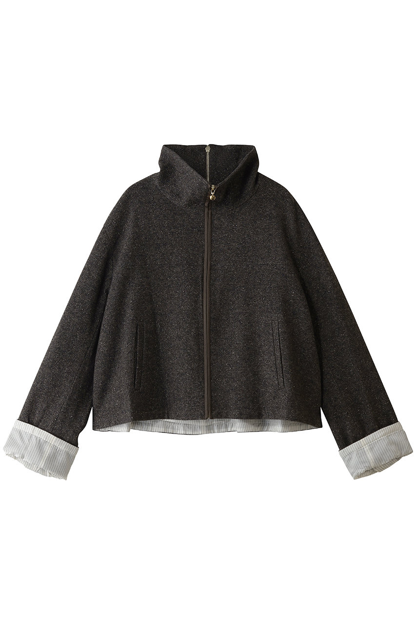 シルクネップジップジャケット