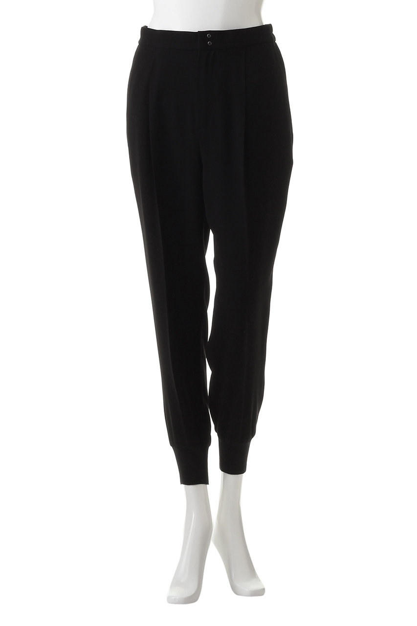 DEPAREILLE(デパリエ)｜テーパードジョガーパンツ/ブラック の通販  