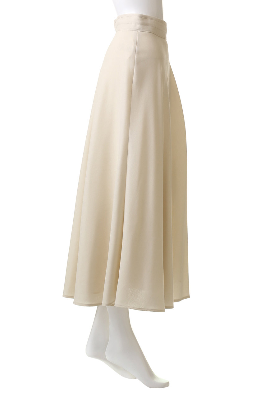 DEPAREILLE(デパリエ)｜ウールフレアスカート/ベージュ の通販  