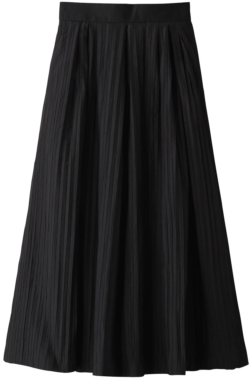 デパリエ/DEPAREILLEのロングプリーツスカート(ブラック/B1141AFS050)