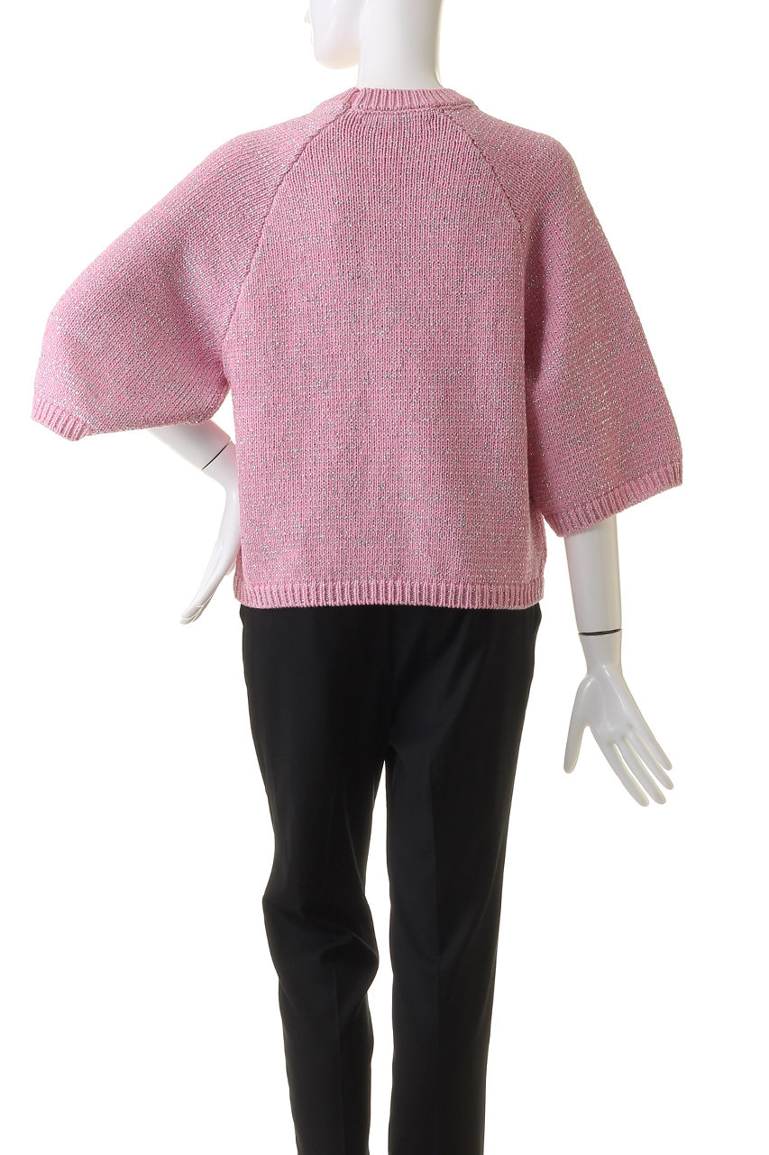 【新品タグ付/44,000円】デパリエ ラメニットプルオーバー DEPAREILLE(デパリエ)｜ラメニットプルオーバー/アイボリー の