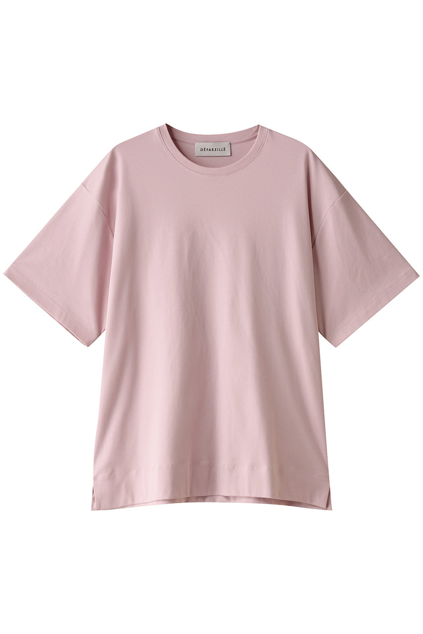 DEPAREILLE LOTUS ビッグサイズTシャツ (ピンク, 1) デパリエ ELLE SHOP DEPAREILLE LOTUS ビッグサイズTシャツ (ピンク, 1) デパリエ ELLE SHOP