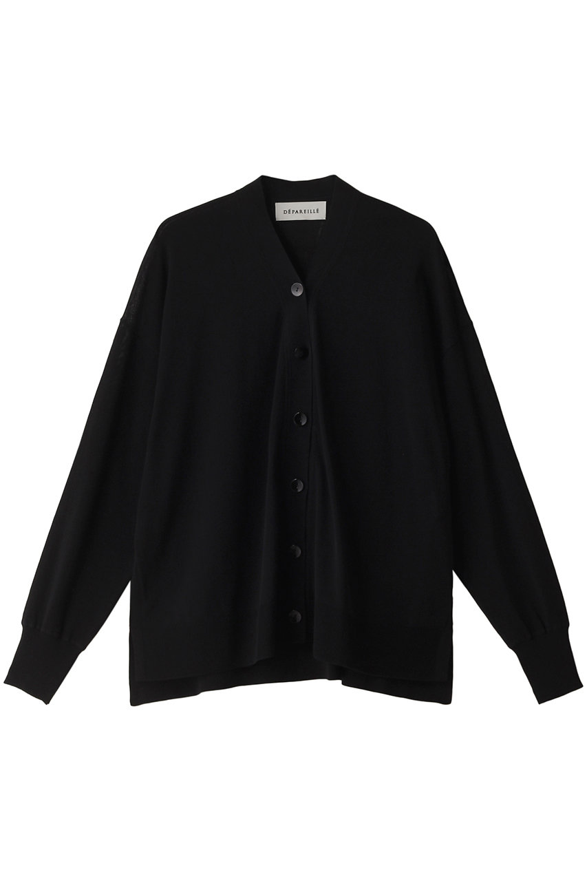 ハイツイストコットンニットカーディガン