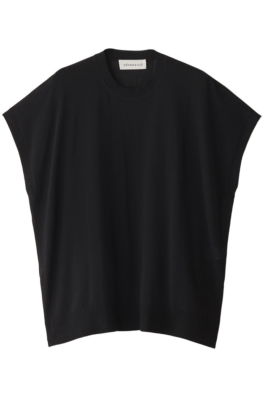 ハイツイストコットンニットプルオーバー