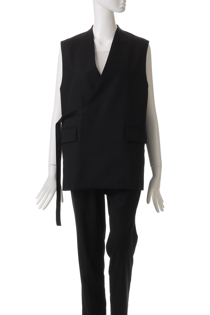 325 DEPAREILLE デパリエ ジレ ベスト コットン リネン GILET｜DÉPAREILLÉ｜デパリエ オフィシャルサイト