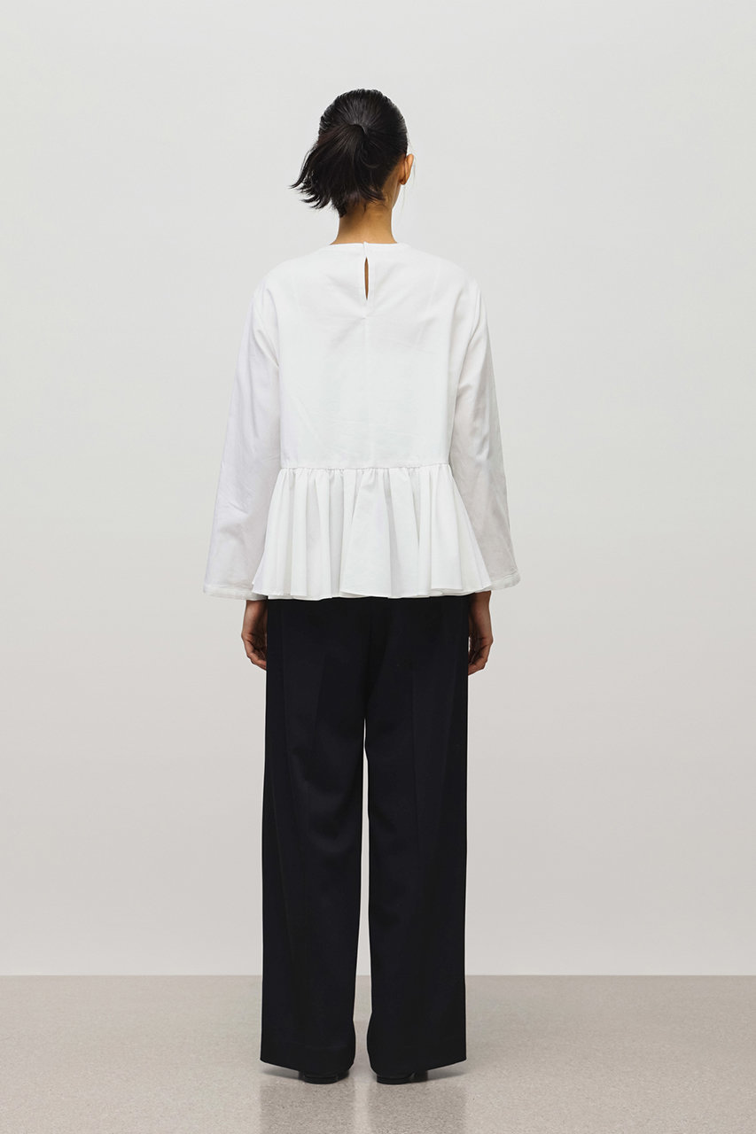 DEPAREILLE リネンスラブ ブラウス デパリエ　2024SS デパリエ☆DEPAREILLEリネンスラブブラウス☆タグ付き新品 24SS