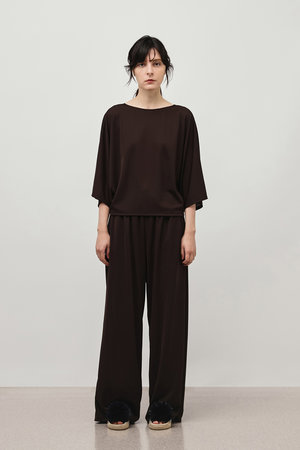 デパリエ/DEPAREILLEのトリアセテートジャージービッグT(110400/110402)