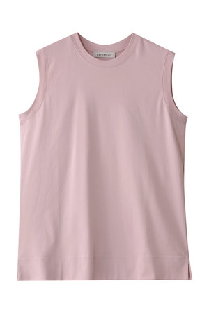 デパリエ/DEPAREILLEのスムースノースリーブTシャツ(110100/110101)