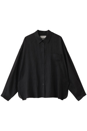 LINEN LACE UP BLOUSE / リネンレースアップブラウス