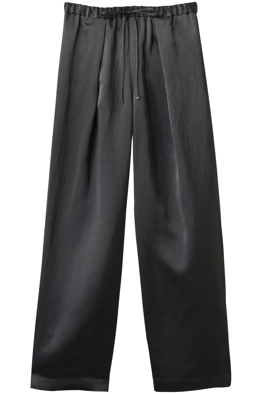 デパリエ/DEPAREILLEのKARSEY ギャザーパンツ(チャコールグレー/B1153AFP217)