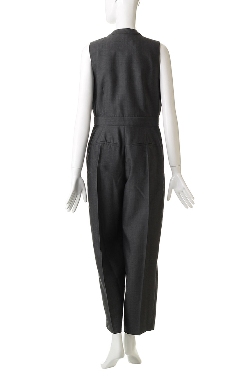 DEPAREILLE(デパリエ)｜モヘアポプリンコンビネゾン/グレー の通販