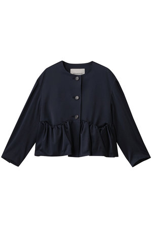 デパリエ/DEPAREILLEのウールヴィスコースサテンジャケット(110800/110801)