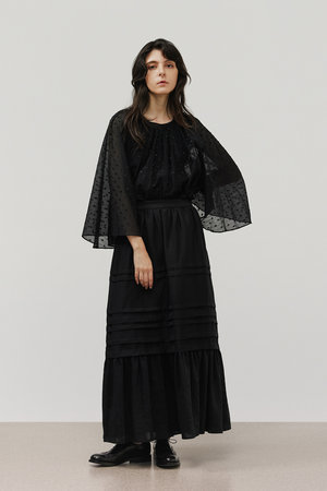 【depareille】ラッフルフリルドレスワンピース【デパリエ】 depareille】ラッフルフリルドレスワンピース【デパリエ】