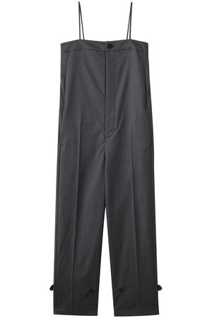 デパリエ/DEPAREILLEのウールギャバジンサロペット(110600/110606)