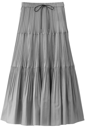 DEPAREILLE デパリエ　オーガンジープリーツスカート ORGANDY PLEATS SKIRT / オーガンジープリーツスカート