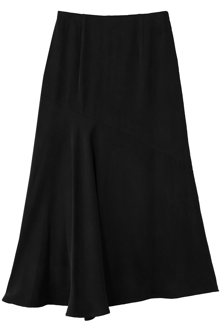 デパリエ/DEPAREILLEのキュプラバイアスフレアスカート(ブラック/B1154AFS254)