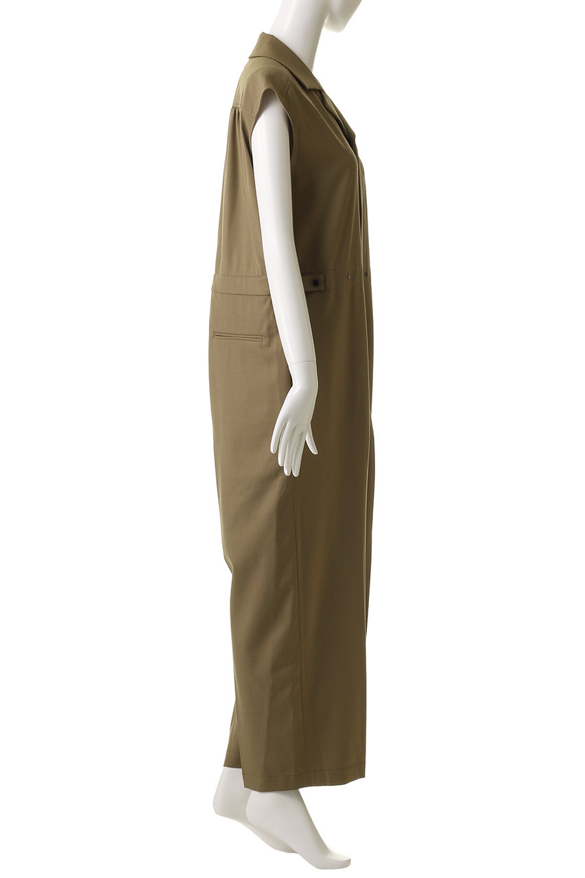 【新品未使用】DÉPAREILLÉ ウールツイルショートスリーブコンビネゾン DEPAREILLE(デパリエ)｜ウールツイルショートスリーブコンビネゾン