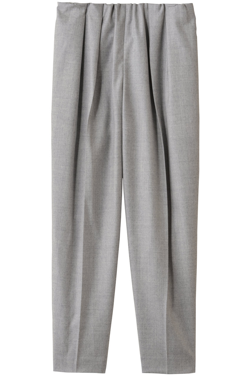 DEPAREILLE サキソニーギャザーパンツ (グレー, 38) デパリエ ELLE SHOP DEPAREILLE サキソニーギャザーパンツ (グレー, 38) デパリエ ELLE SHOP