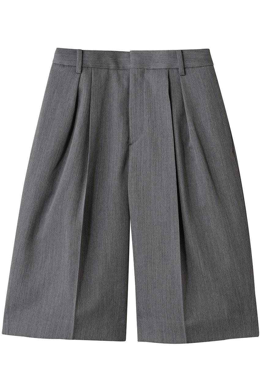 デパリエ/DEPAREILLEのウールドースキンキュロットパンツ(グレー/B1154AFP250)