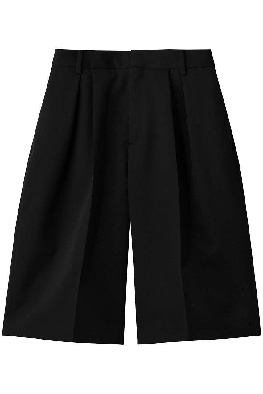 デパリエ/DEPAREILLEのウールドースキンキュロットパンツ(ブラック/B1154AFP250)