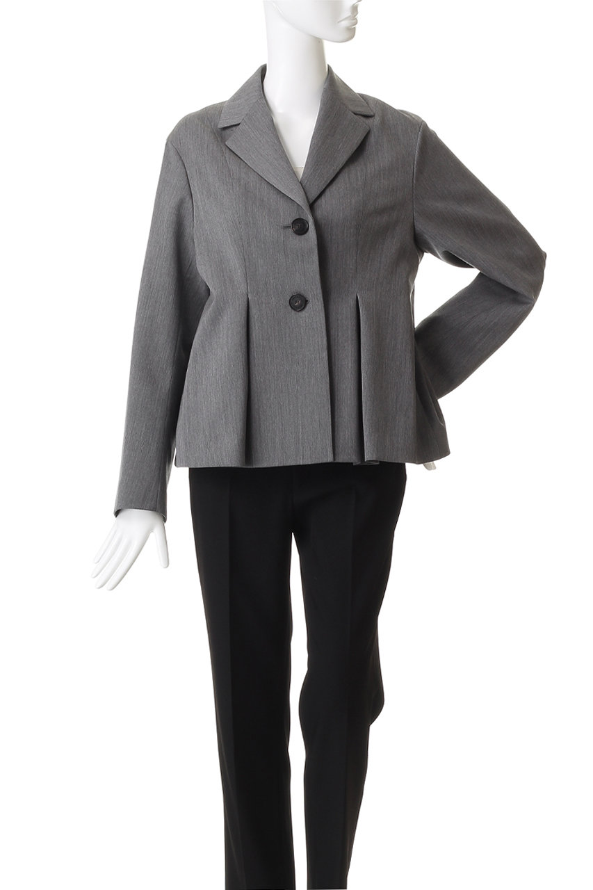 DEPAREILLE(デパリエ)｜ウールドースキンジャケット/グレー の通販