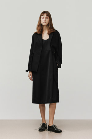 DEPAREILLE デパリエ　テーラードジャケット　ショートコート　リネン混 DEPAREILLE｜デパリエのジャケット通販｜ELLE SHOP (エル・ショップ)