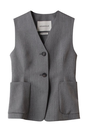 デパリエ/DEPAREILLEのウールドースキンジレ(110800/110806)