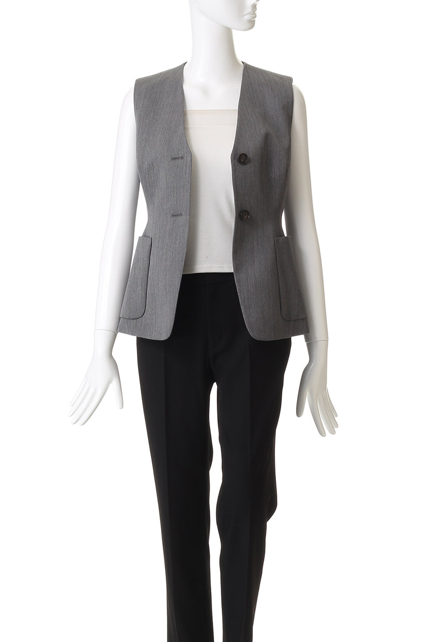 DEPAREILLE(デパリエ)｜ウールドースキンジレ/グレー の通販｜ELLESHOP