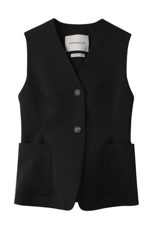 デパリエ/DEPAREILLEのウールドースキンジレ(110800/110806)