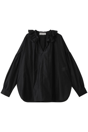 デパリエ/DEPAREILLEのシアータフタフリルブラウス(110400/110403)