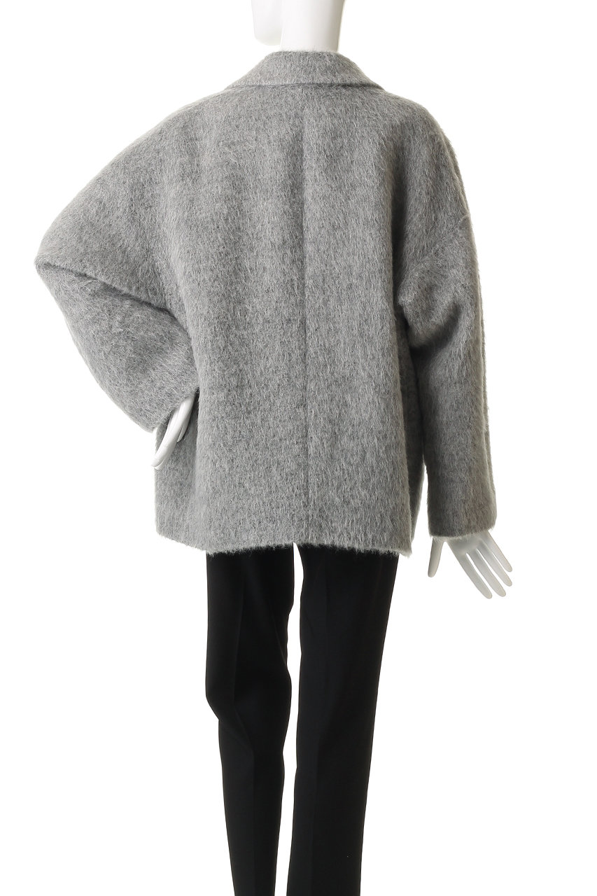 DEPAREILLE(デパリエ)｜アルパカモヘアシャギージャケット/グレー の