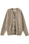 カシミヤファーカーディガン デパリエ/DEPAREILLE ベージュ