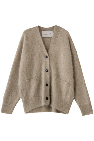 デパリエ/DEPAREILLEのカシミヤファーカーディガン(110300/110303)