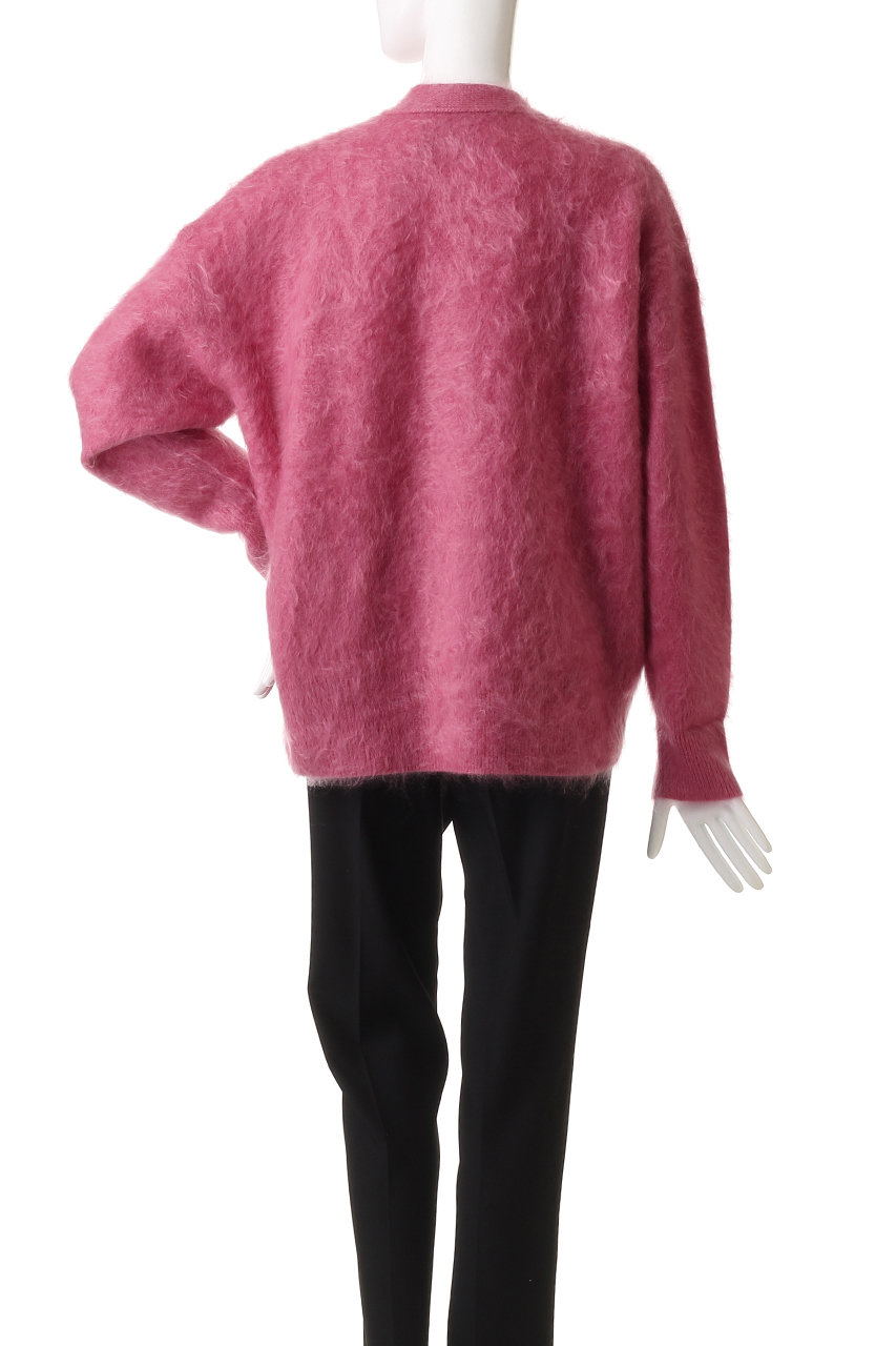 DEPAREILLE(デパリエ)｜カシミヤファーカーディガン/ベージュ の通販