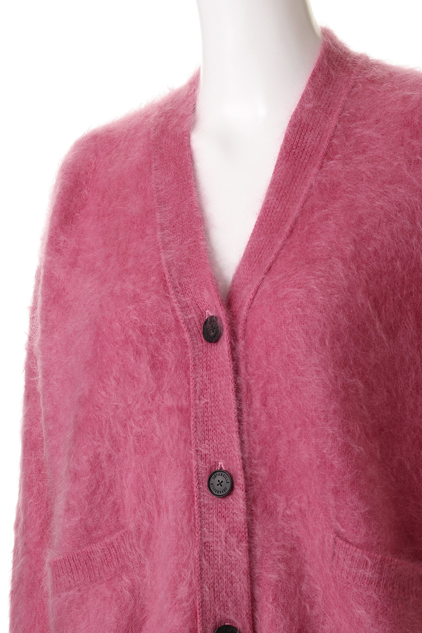 DEPAREILLE(デパリエ)｜カシミヤファーカーディガン/ベージュ の通販