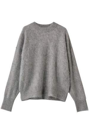 デパリエ/DEPAREILLEのカシミヤファークルーネックニット(110300/110301)