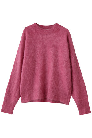 デパリエ/DEPAREILLEのカシミヤファークルーネックニット(110300/110301)