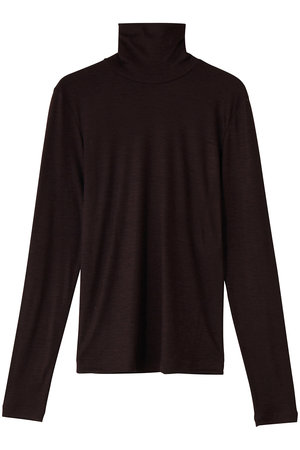 デパリエ/DEPAREILLEのウールジャージータートルネック(110100/110103)