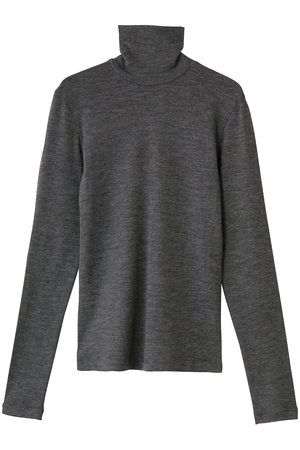 デパリエ/DEPAREILLEのウールジャージータートルネック(110100/110103)