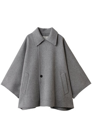 デパリエ/DEPAREILLEのウールダブルフェイスポンチョコート(110900/110902)