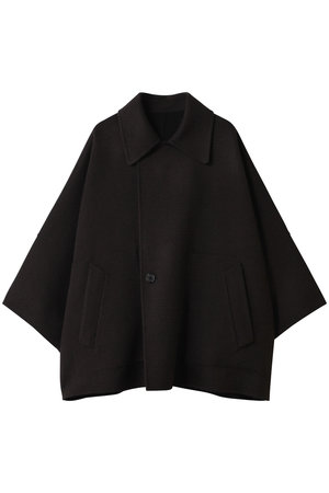 【値下げ12/29まで】ELLIE 黒 ポンチョコート ポンチョコート M 【メール便対応不可】 レディース and it_