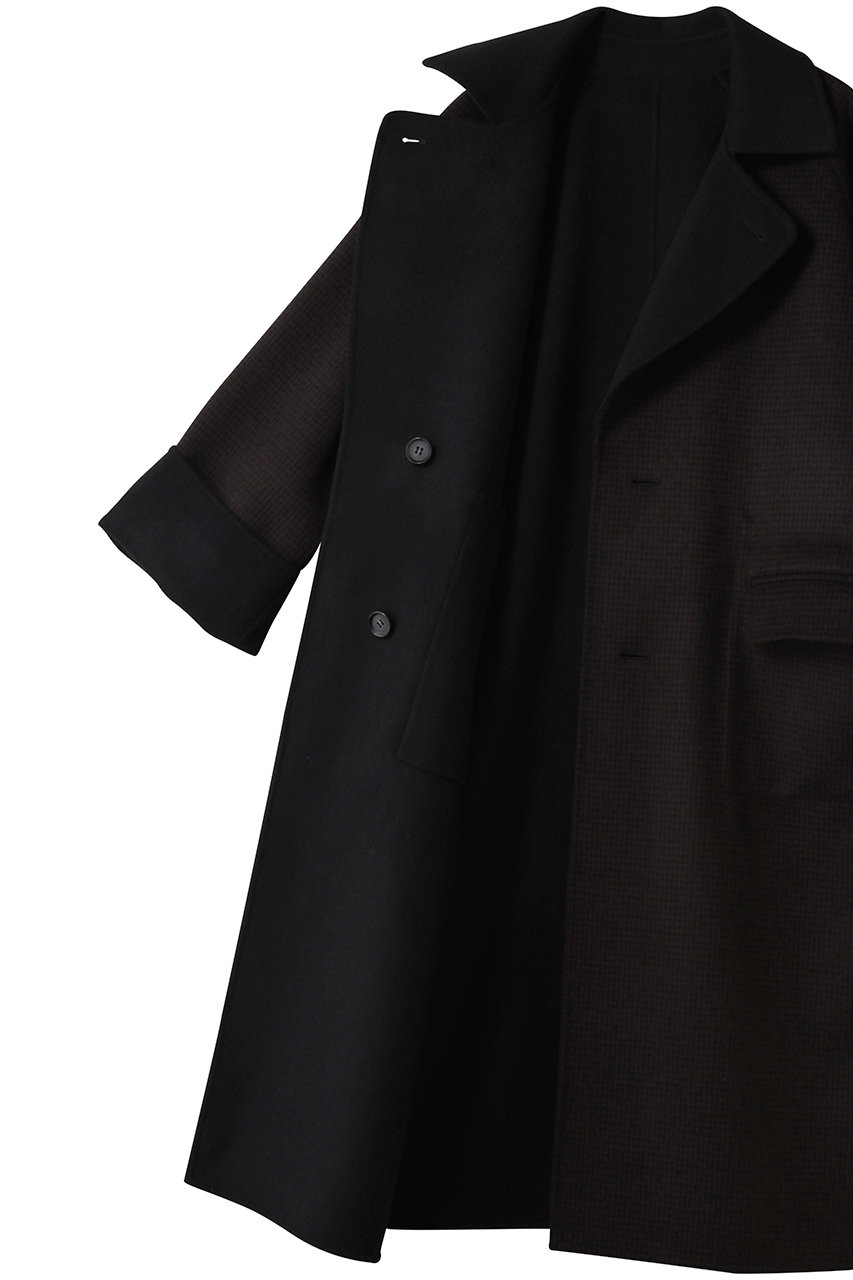 DEPAREILLE(デパリエ)｜ウールダブルフェイスチェックチェスターコート