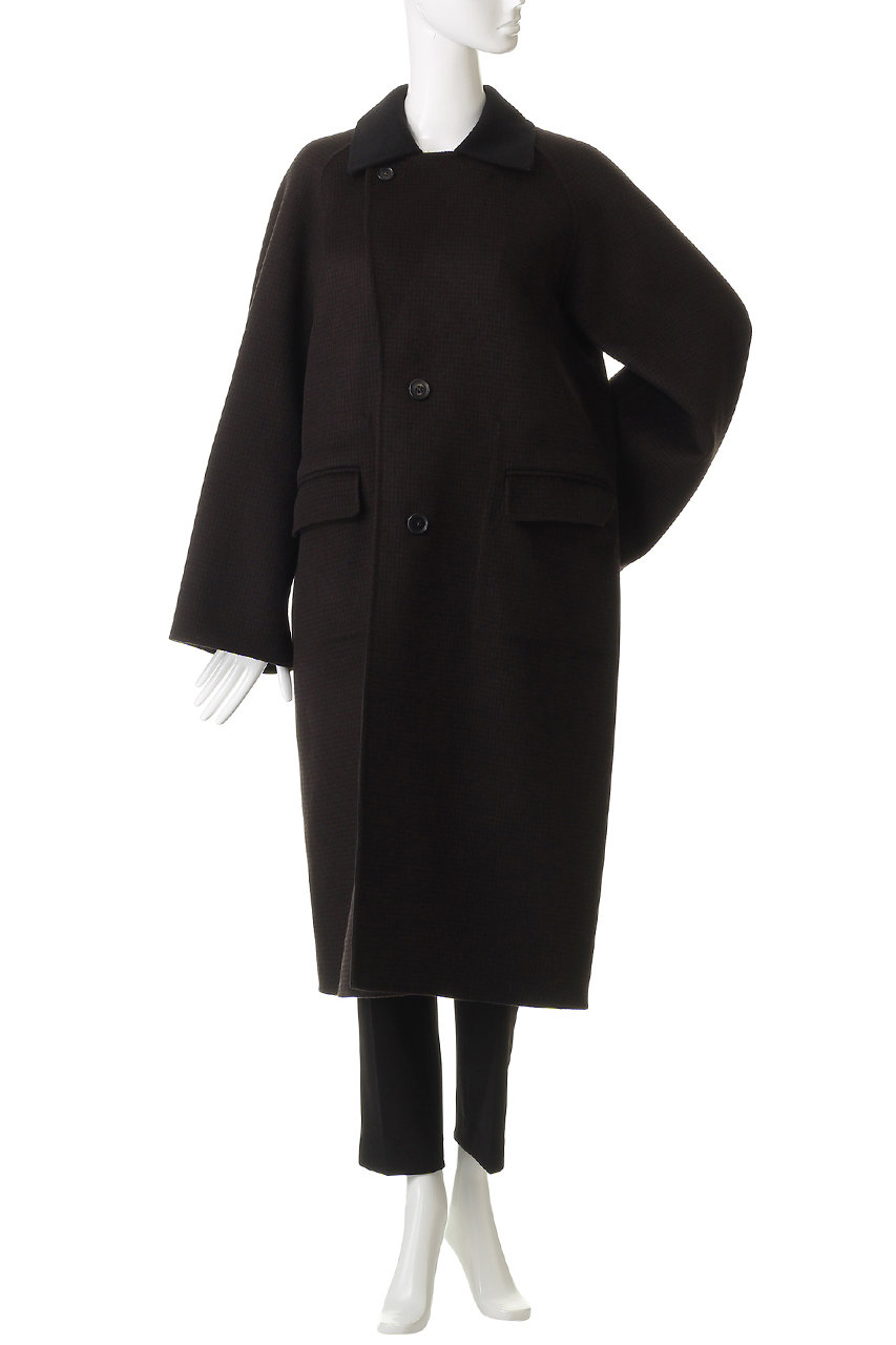 DEPAREILLE(デパリエ)｜ウールダブルフェイスチェックチェスターコート