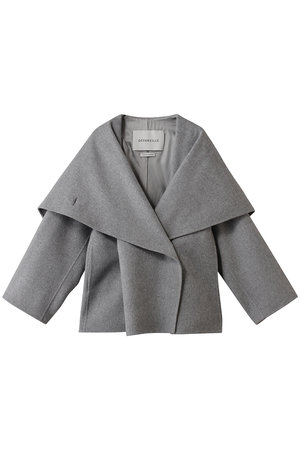 デパリエ/DEPAREILLEのウールダブルフェイスビッグカラーコート(110900/110903)